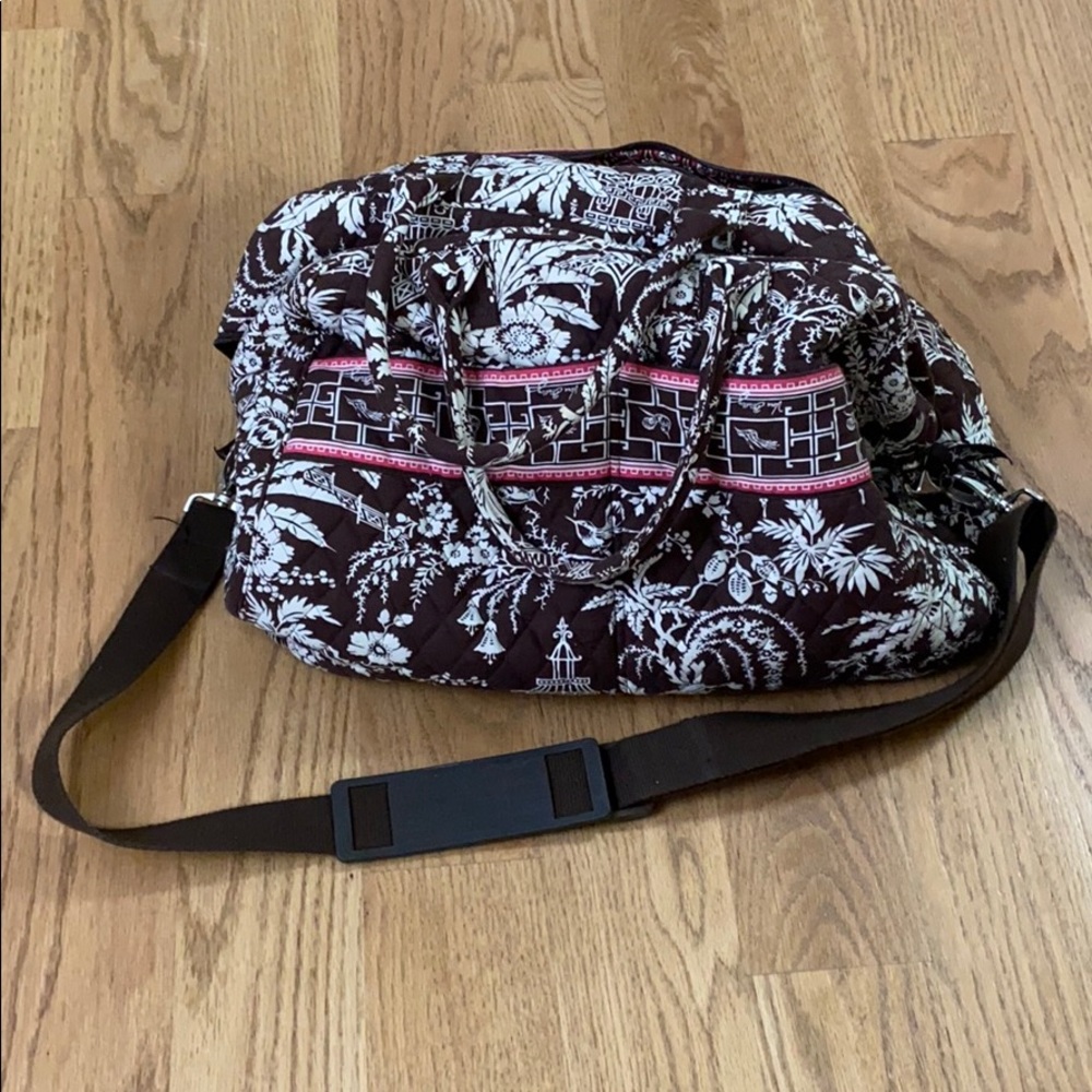 VERA BRADLEY Traveler Bag Tote Imperial Toile